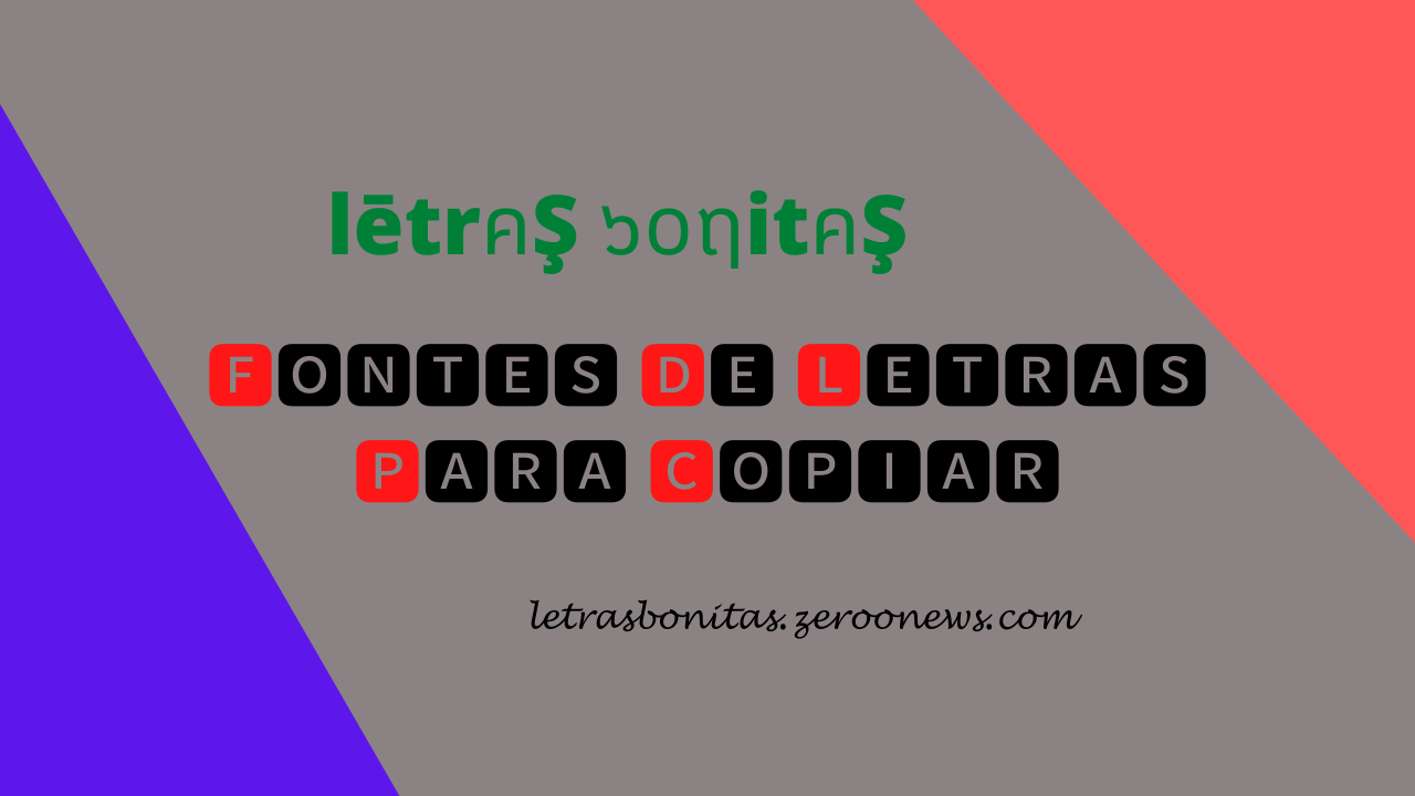 Letras Bonitas para copiar y pegar ᐈ 999+ ꧁ #1 ꧂